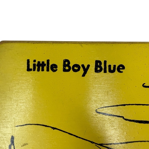 Vintage Holgate Wood Puzzle Lot of 2 | Little Boy Blue & Snow Bulldozer - Picture 4 of 14